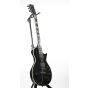 ESP Eclipse-II QM Standard w/ Case See Thru Black Electric Guitar, EECLSTDSTBLK