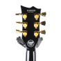 ESP Eclipse-II CTM FT DB Full Thickness Standard w/ Case Black Electric Guitar, EECLSTDFTGBK