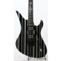 Schecter Synyster Custom Black w Silver Pin Stripes Electric Guitar 29, 29