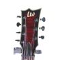 ESP LTD EC-407FM Flame Maple Blood Red Sunburst Sample Electric Guitar, LEC407BLKS