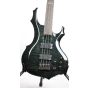 ESP LTD F-154 DX FM See Thru Black Prototype Bass Guitar, LF154DXSTBLK