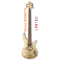 Ibanez SR5BBLTD Limited Premium Buckeye Burl Rare Bass Guitar, SR5BBLTD