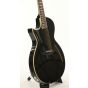 ESP LTD TL-6 BLK Thinline Black Left Handed Electric Acoustic Guitar, LTL6BLKLH