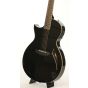 ESP LTD TL-6 BLK Thinline Black Left Handed Electric Acoustic Guitar, LTL6BLKLH