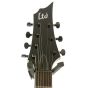 ESP LTD V-407B BLK 2015 Black Baritone 7-String Electric Guitar, LV407BBLK