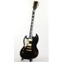 ESP Viper Standard Distressed Vintage Black Left Hand Electric Guitar, EVPIIDVBKLH