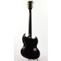 ESP Viper Standard Distressed Vintage Black Left Hand Electric Guitar, EVPIIDVBKLH