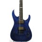 ESP E-II Horizon NT II Black Aqua (Overseas Model) w/ Case, EIIHORNTIIBKAQ