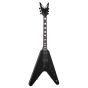 Dean V Stealth Black Satin w/EMG Electric Guitar V STH BKS, V STH BKS