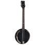 Dean Backwoods 6 Banjo w/Pickup Black Chrome BW6E BC, BW6E BC