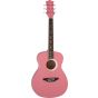 Luna Aurora Borealis 3/4 Acoustic Guitar Pink AR BOR PNK, AR BOR PNK