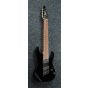 Ibanez RG RGMS8 BK Multi Scale 8 String Black Electric Guitar, RGMS8BK