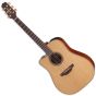 Takamine P3DC Left Handed Acoustic Guitar in Natural Satin Finish, P3DC LH