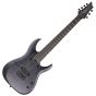 Schecter KM-7 MK-II Keith Merrow Electric Guitar in See Thru Black Pearl, 301