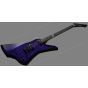 ESP LTD Snakebyte James Hetfield Baritone Guitar in See Thru Purple Sunburst, LTD Snakebyte STPSB