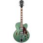 Ibanez AFS75T MGF AFS Artcore 6 String Metallic Green Flat Semi Hollow Body Electric Guitar, AFS75TMGF