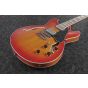 Ibanez ASV73 VAL ASV Artcore Vintage Amber Burst Low Gloss Hollow Semi-Body Electric Guitar, ASV73VAL