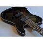 ESP E-II TE-7 Strings Electric Guitar in Black with Case, EIITEBLK