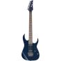 Ibanez RG2027XL DTB RG Prestige 7 String 27" scale Dark Tide Blue Electric Guitar w/Case, RG2027XLDTB