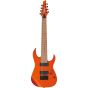 Ibanez RG80E ROM RG Standard 8 String Roadster Orange Metallic Electric Guitar, RG80EROM