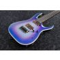 Ibanez RGA71AL IAF RGA Axion Label 7 String Indigo Aurora Burst Flat Electric Guitar, RGA71ALIAF