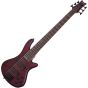 Schecter Stiletto Custom-6 Electric Bass Vampyre Red Satin, 2539