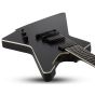 Schecter E-1 SLS Elite Evil Twin Electric Guitar in Satin Black, 1343