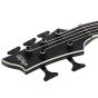 Schecter SLS ELITE-5 Evil Twin Left Hand Electric Bass in Satin Black, 1397