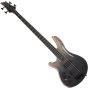 Schecter SLS ELITE-4 Left Hand Electric Bass in Black Fade Burst, 1398