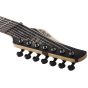 Schecter Reaper-7 Multiscale Electric Guitar in Satin Charcoal Burst, 1509