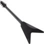Schecter V-7 Chris Howorth Snake Cross Electric Guitar in Satin Black, 334