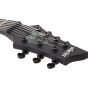 Schecter V-7 Chris Howorth Snake Cross Electric Guitar in Satin Black, 334
