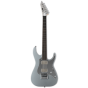 ESP LTD KS M-6 Evertune Ken Susi Metallic Silver Electric Guitar w/Case, LKSM6ETMS
