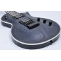 ESP LTD Deluxe EC-1000ET Evertune Flamed Maple Guitar in See-Thru Black with Hard Case, LEC1000ETFMSTBLK WC