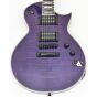 ESP LTD EC-1000 Electric Guitar See Thru Purple B-Stock 1396, LEC1000FMSTP