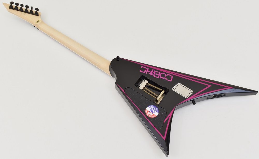 ESP Alexi Laiho Pink Sawtooth Japan Custom Shop Guitar with case 6